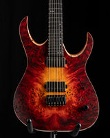 Mayones Duvell Elite 6 Lava Burst Raw