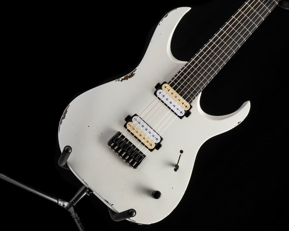 Mayones Duvell BL 7 Monolith Olympic White Nitro