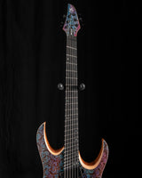 Mayones Duvell Elite VF EMG 6 Transparent Custom Floral