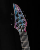 Mayones Duvell Elite VF EMG 6 Transparent Custom Floral