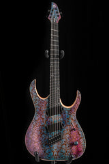 Mayones Duvell Elite VF EMG 6 Transparent Custom Floral