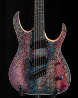 Mayones Duvell Elite VF EMG 6 Transparent Custom Floral