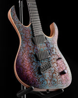 Mayones Duvell Elite VF EMG 6 Transparent Custom Floral