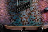 Mayones Duvell Elite VF EMG 6 Transparent Custom Floral