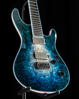 Mayones Regius 7 Custom Ice Blue Burst