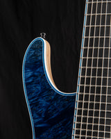 Mayones Regius 7 Transparent Natural Fade Blue Burst