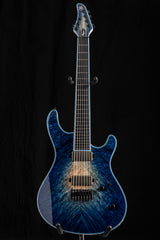 Mayones Regius 7 Transparent Natural Fade Blue Burst