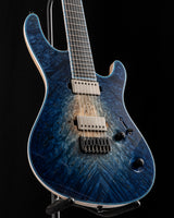 Mayones Regius 7 Transparent Natural Fade Blue Burst