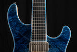 Mayones Regius 7 Transparent Natural Fade Blue Burst