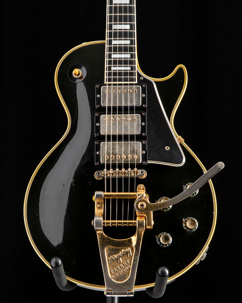 1960 Gibson Les Paul Custom Bigsby Ebony | Used Gibon Electric