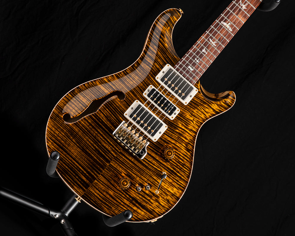 Teisco レスポールタイプ セミホロウ　ジャパンビンテージ 希少 Paul Reed Smith 40th Anniversary Special Semi-Hollow Yellow Tiger
