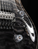 Used Paul Reed Smith Wood Library Custom 24 Floyd Gray Black Fade Brian's Guitars Limited