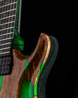 Paul Reed Smith Employee Custom 24 7 String Multi-Scale Spalted Maple