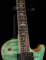 Used Paul Reed Smith Wood Library McCarty Singlecut 594 Semi-Hollow Brian's Limited Blue Fade