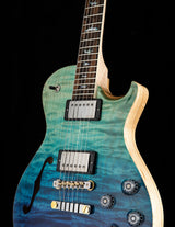 Used Paul Reed Smith Wood Library McCarty Singlecut 594 Semi-Hollow Brian's Limited Blue Fade