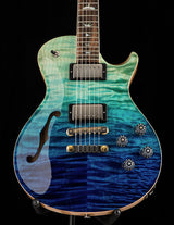 Used Paul Reed Smith Wood Library McCarty Singlecut 594 Semi-Hollow Brian's Limited Blue Fade
