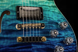 Used Paul Reed Smith Wood Library McCarty Singlecut 594 Semi-Hollow Brian's Limited Blue Fade