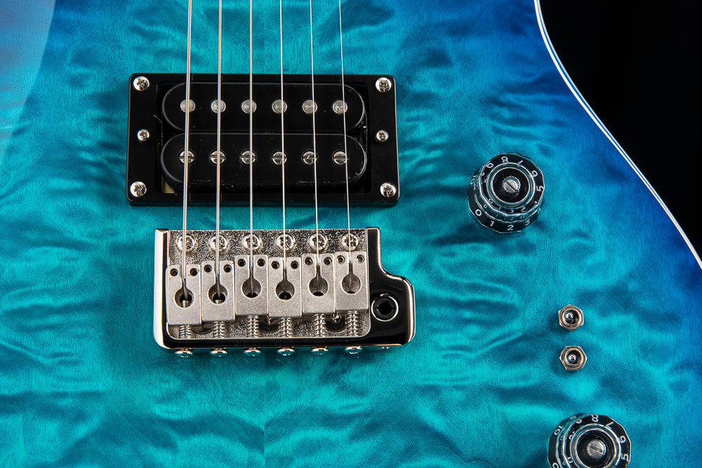 Paul Reed Smith SE Custom 24-08 Quilt Lake Blue
