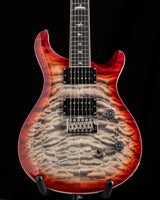 Paul Reed Smith SE Custom 24-08 Quilt Charcoal Cherry Burst