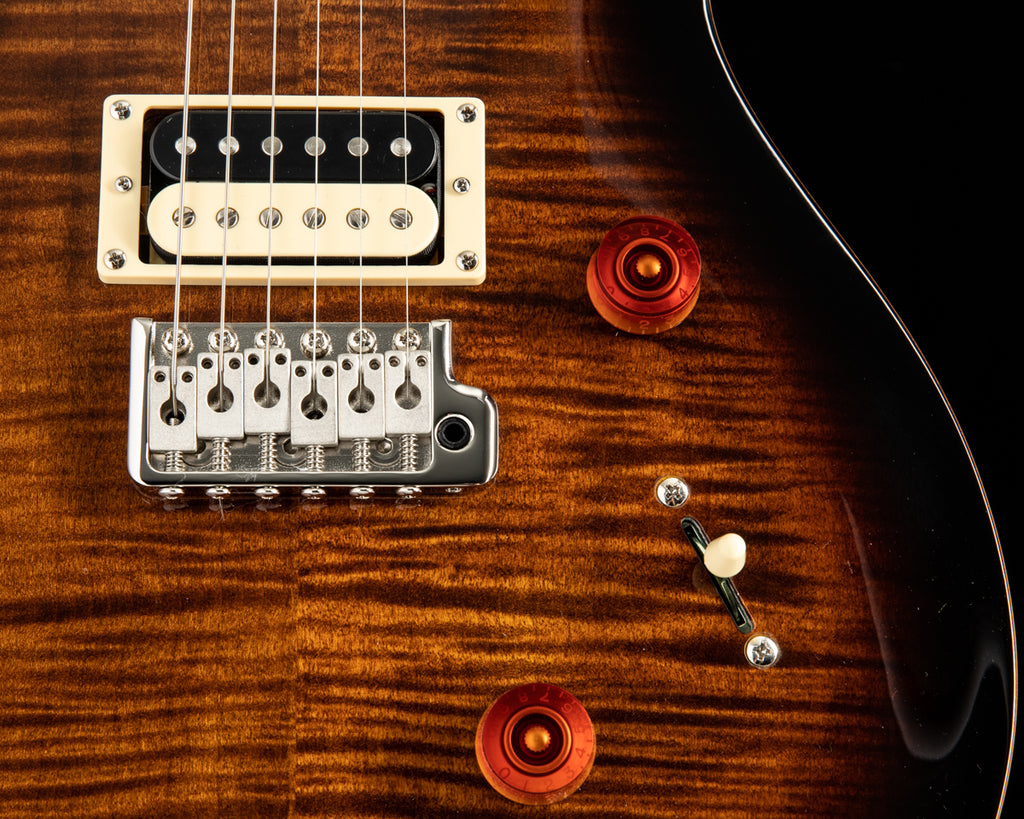 Paul Reed Smith SE Custom 24 Black Gold Burst Electric Guitar
