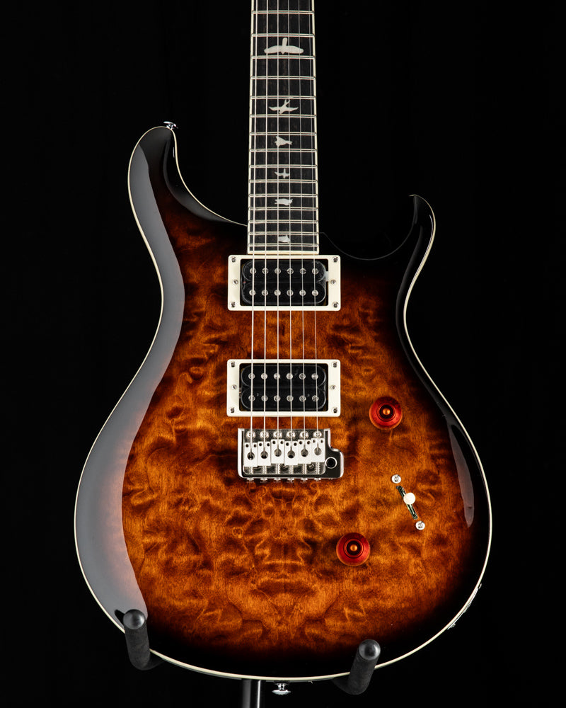 Paul Reed Smith SE Custom 24 Quilt Black Gold Burst