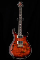 Paul Reed Smith SE Custom 24 Semi-Hollow Piezo Orange Tiger Smokeburst