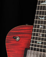 Paul Reed Smith Wood Library Tremonti Satin Fire Red Black Fade Brian's Guitars Limited