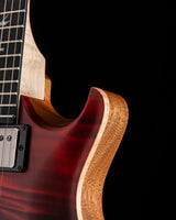 Paul Reed Smith Wood Library Tremonti Satin Fire Red Black Fade Brian's Guitars Limited