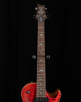 Paul Reed Smith Wood Library Tremonti Satin Fire Red Black Fade Brian's Limited