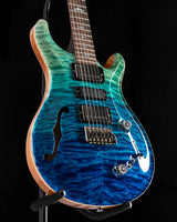 Paul Reed Smith Wood Library Special Semi-Hollow Blue Fade Brian's Guitars Limited