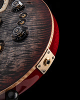 Used Paul Reed Smith 40th Anniversary Custom 24-08 Semi-Hollow Charcoal Cherry Burst