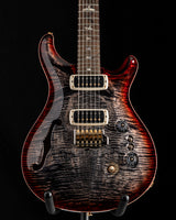 Used Paul Reed Smith 40th Anniversary Custom 24-08 Semi-Hollow Charcoal Cherry Burst