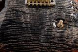 Used Paul Reed Smith 40th Anniversary Custom 24-08 Semi-Hollow Charcoal Cherry Burst