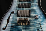 Paul Reed Smith Wood Library Special Semi-Hollow Faded Whale Blue Smokeburst Brian's Limited