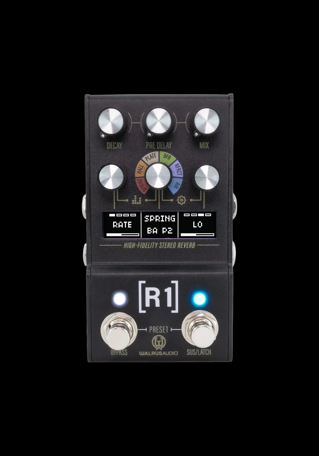 Walrus Audio Mako Series MKII: R1 High-Fidelity Stereo Reverb