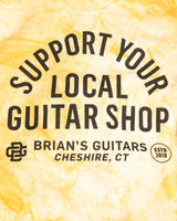 Brian's Guitars "Support Your Local Guitar Shop" Summer 2026 Limited T-Shirt