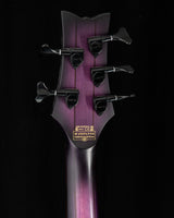 Used Schecter Stiletto Studio V Transparent Purple