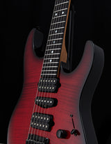Used Suhr Custom Modern Trans Red Burst
