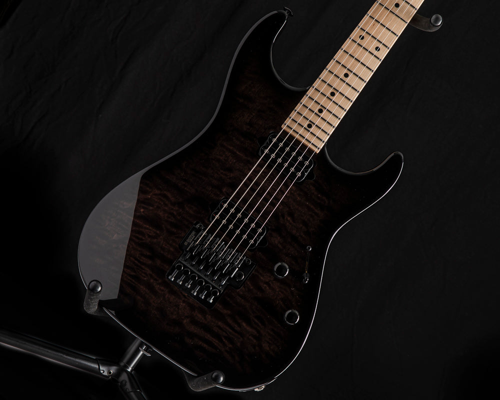 Suhr Standard Trans Black Thin Burst Limited Edition