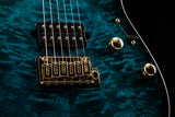 Suhr Standard Trans Teal Thin Burst Limited Edition