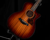 Taylor Catch Custom #50 C24ce Grand Auditorium Ribbon Mahogany Shaded Edgeburst