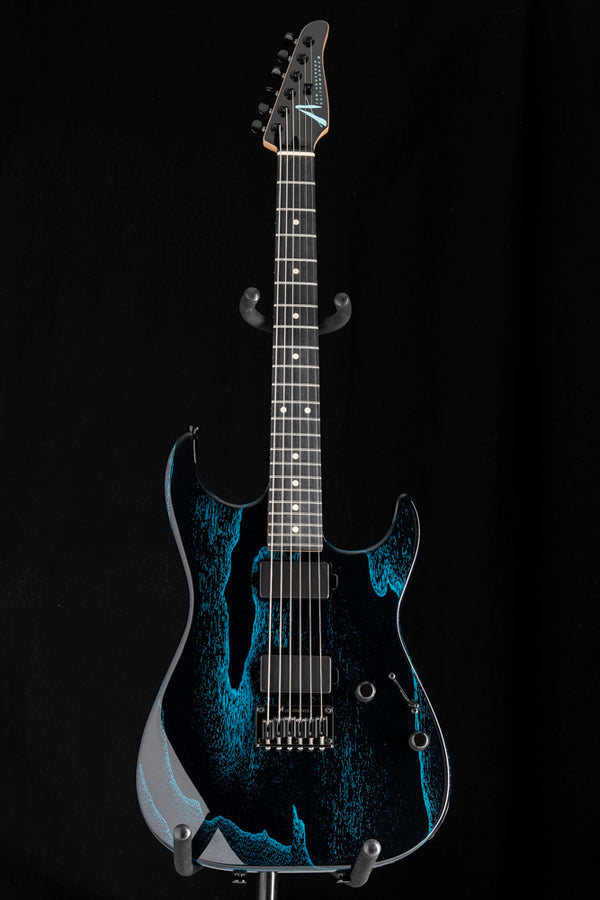 Tom Anderson Pro Am Shorty Black With Bora Blue Dog Hair