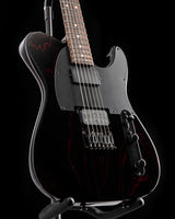 Tom Anderson T Classic Contoured Black with Red Doghair