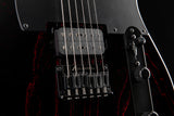 Tom Anderson T Classic Contoured Black with Red Doghair