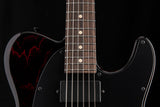 Tom Anderson T Classic Contoured Black with Red Doghair