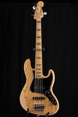 Used Fender American Deluxe Jazz Bass V Natural