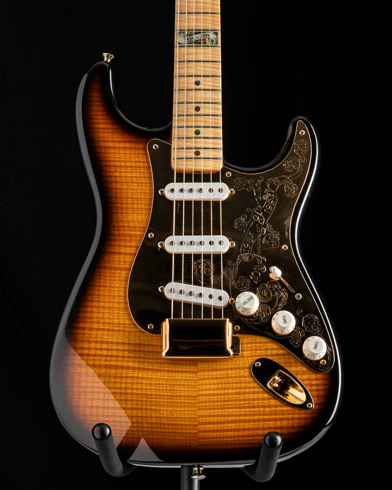 【値下げ】Fender 40thAnniversary Stratocaster Fender Japan ST62-AS 40th Anniversary Stratocaster Burgundy