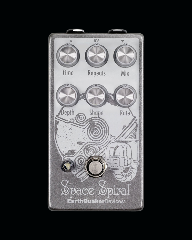 【廃盤品】EARTHQUAKER DEVICES Space Spiral Space Spiral Modulated Delay Device — EarthQuaker Devices