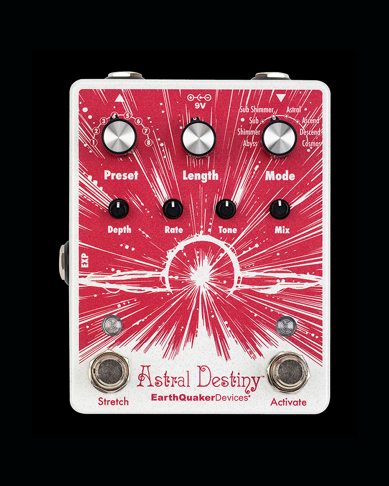 Earthquaker Devices Astral Destiny Reverb | Octave Effects Pedal Earthquaker Devices Astral Destiny Reverb | Octave Effects Pedal