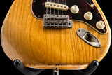 Used Danocaster Custom Guitars Double Cut Hippie Refin Natural